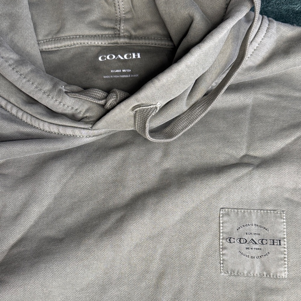 Coach Sage Green Hoodie